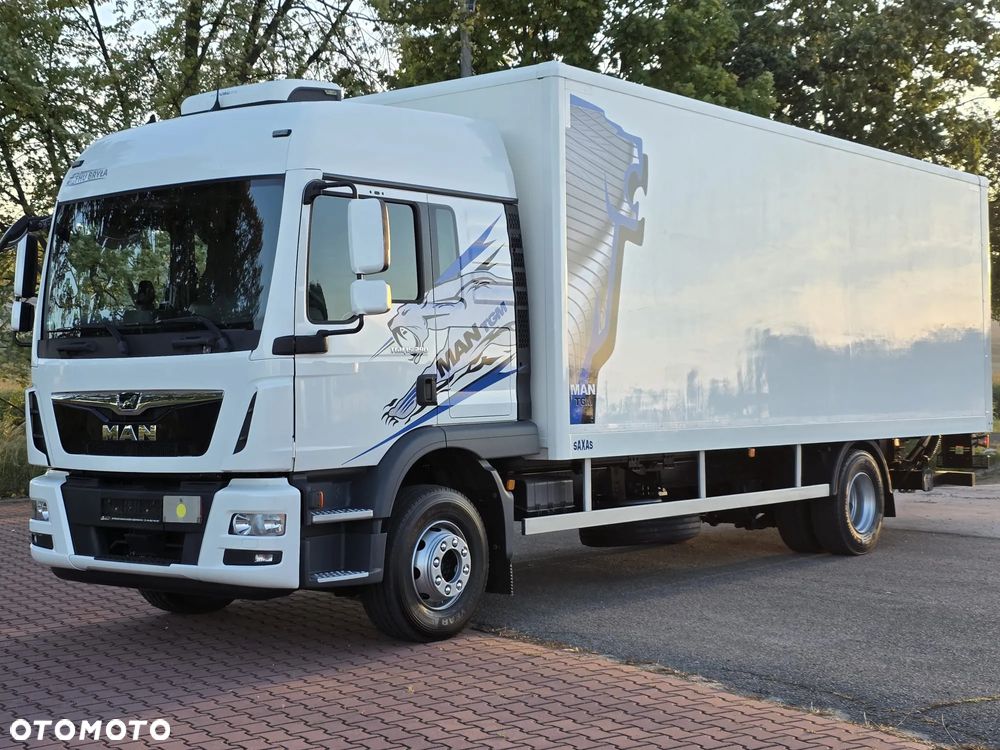 MAN TGM 15.290 / TGL / KONTENER / IZOTERMA / WINDA / KLIMA POSTOJOWA / 2019R / EURO 6 / PEŁEN SERWIS /  8200KG ŁADOWNOŚĆ  / SPROWADZONY / ZADBANY / JAK NOWY /  KSIĄŻKA SERWISOWA / E6 / 18 PALET - 2