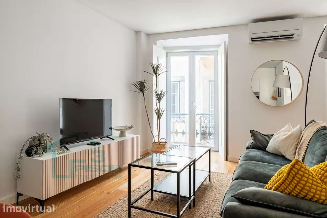 Apartamento T1 no Coração de Lisboa -Martim Moniz - Mobilado, Equipado - Grande imagem: 3/10