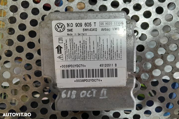 Calculator airbag 1K0909605T / 5WK43412 1K0909605T / 5WK43412 Skoda O - 1