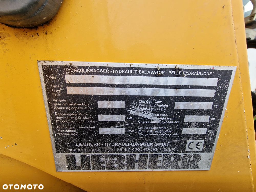 Liebherr A314, 2012r, klimatyzacja - 2