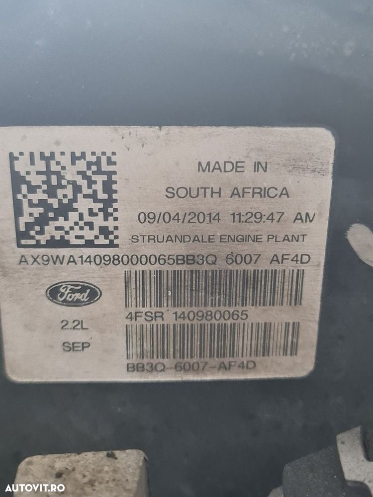 Motor Ford Ranger III 2.2 TDCi 2011 - 2015 150CP Manuala ENQJ GBVAJQJ Euro5 (1329) ... - 6