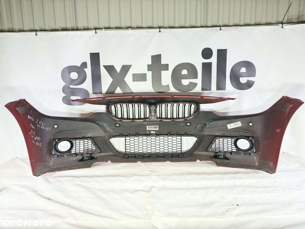 BMW 3 F30 F31 M Pakiet Zderzak Przód Przedni A75 8067873 PDC 2012-2018 - 10