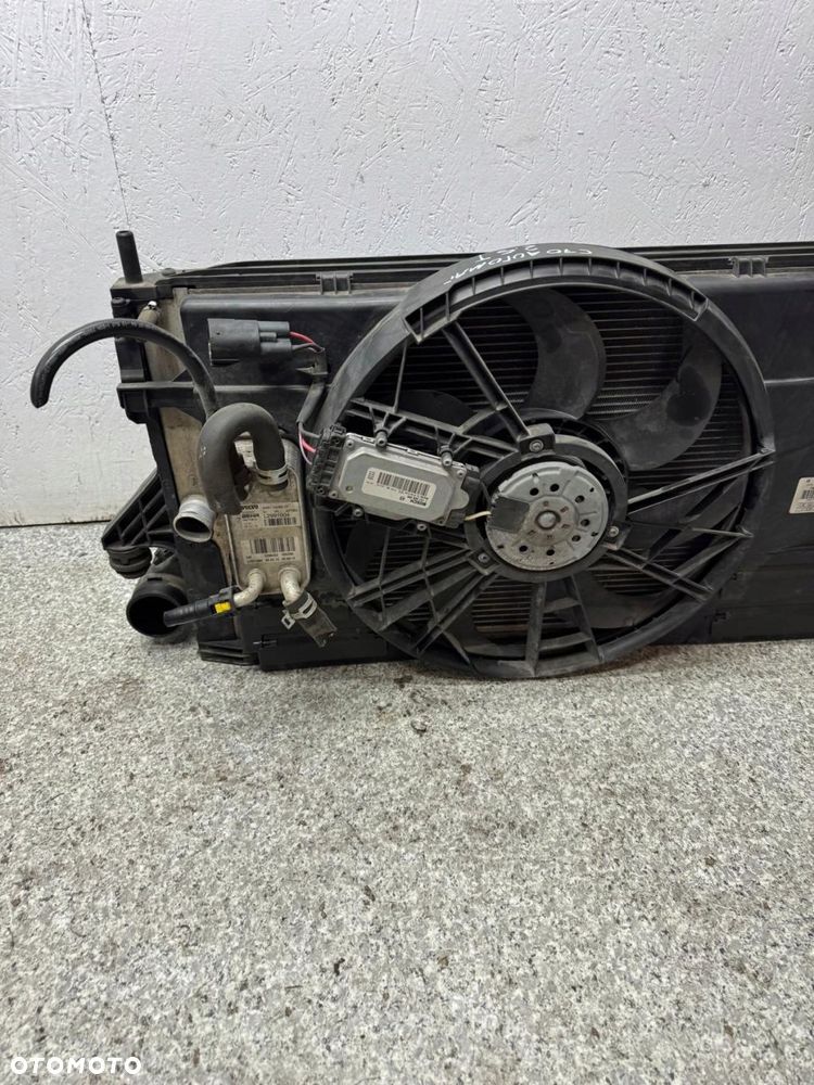 chłodnica komplet woda klima wentylator volvo c70 ii 2009-2013 2.5 t5 - 9