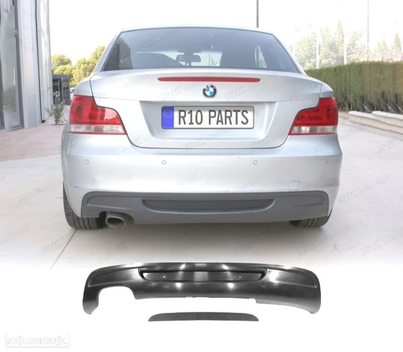 DIFUSOR BMW E82 E88 06-10 LOOK M - 1
