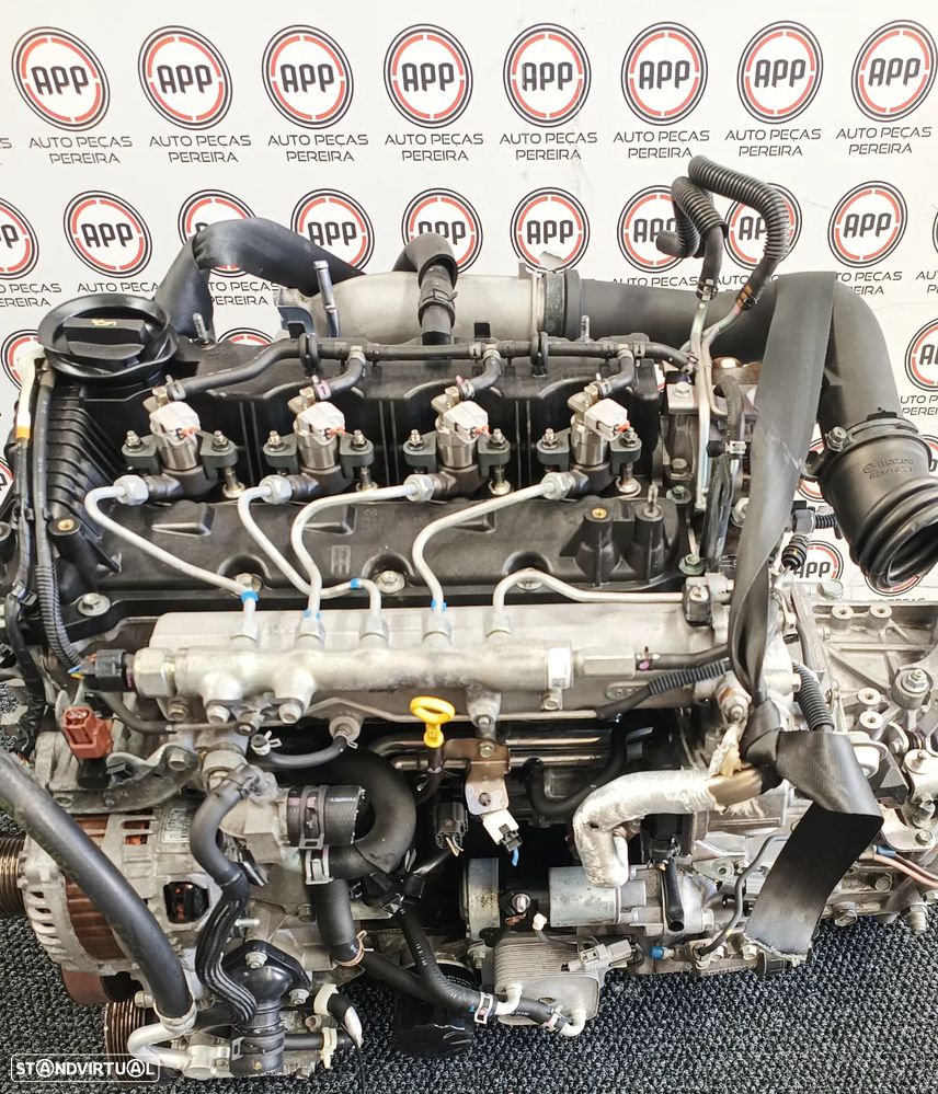 Motor usado Mazda 3/6 2.2 MZR-CD, 185 CV, referência R2AA, aproximadamente 216400 KMS . - 1