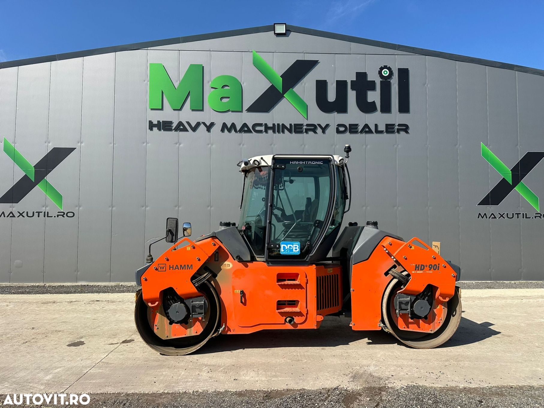 Hamm HD+ 90i VV Cilindru Compactor - 1