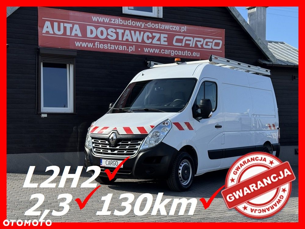 Renault Master  L2H2  * Auto Kupione w ASO Renault * Gwarancja  *  2,3 130Km * Bardzo oszczędny i dynamiczny silnik * 6-cio Stopniowa Skrzynia Biegów * System Extended Grip *  Lusterko Wide View * Klimatyzacja * Tempomat * AUTO Z PEŁNĄ HISTORIĄ SERWISOWĄ *  W 100% Oryginalny Przebieg * W 100% Bezwypadkowy * W 100% Nie Malowany Oryginalny Lakier * Kamera Cofania *