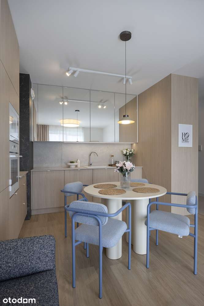 NOWE 2 pokoje 38 m² | FLOW Hasa 10A | balkon | pierwszy najem