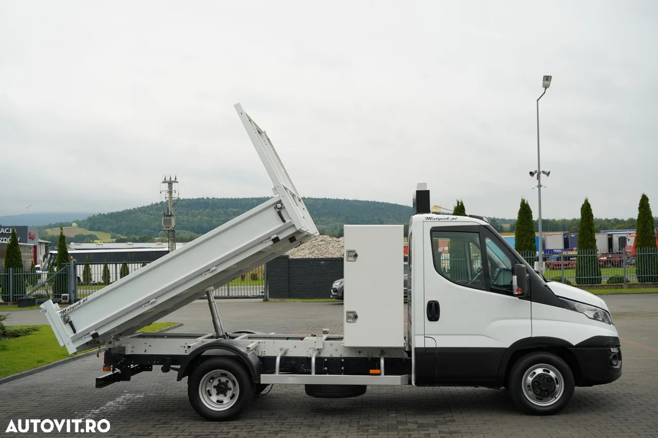 Iveco DAILY 35-140 / BASCULATOR SPATE / DUBLU / TRUSA DE SCULE / CUPLAJ / MANUAL / 3 PERSOANE / IMPORTAT / CONTRACT POST-SERVICE - 8