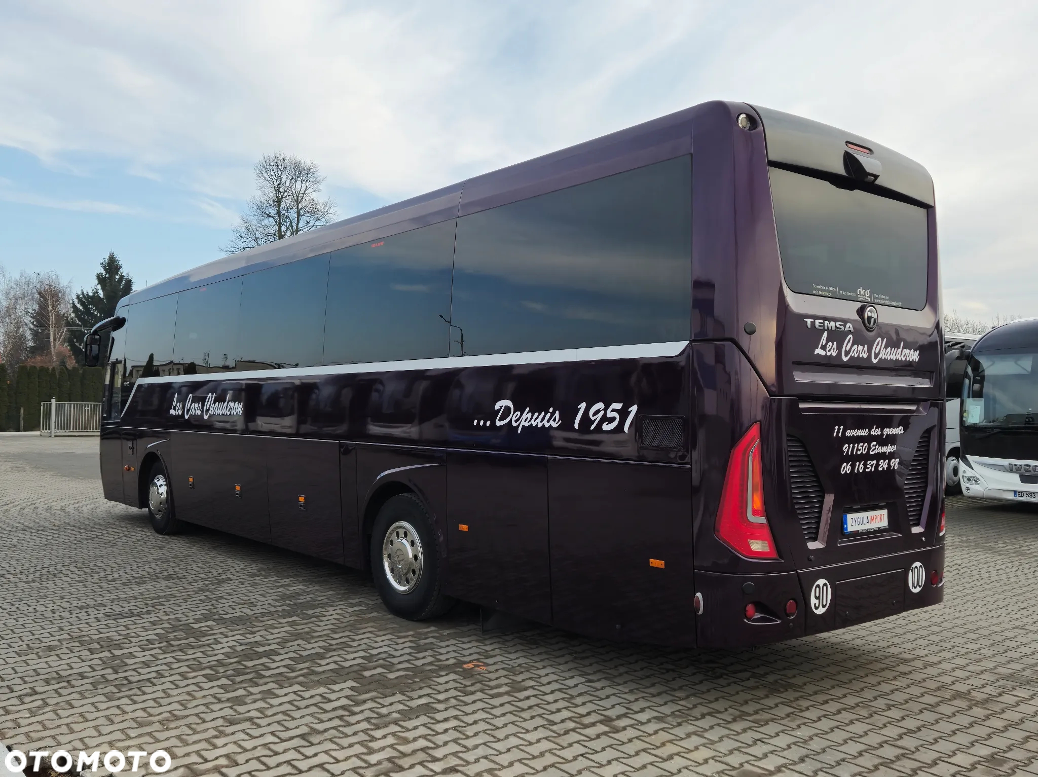 Temsa HD 12 / SPROWADZONA Z FR / 57 MIEJSC / EURO 6 - 8