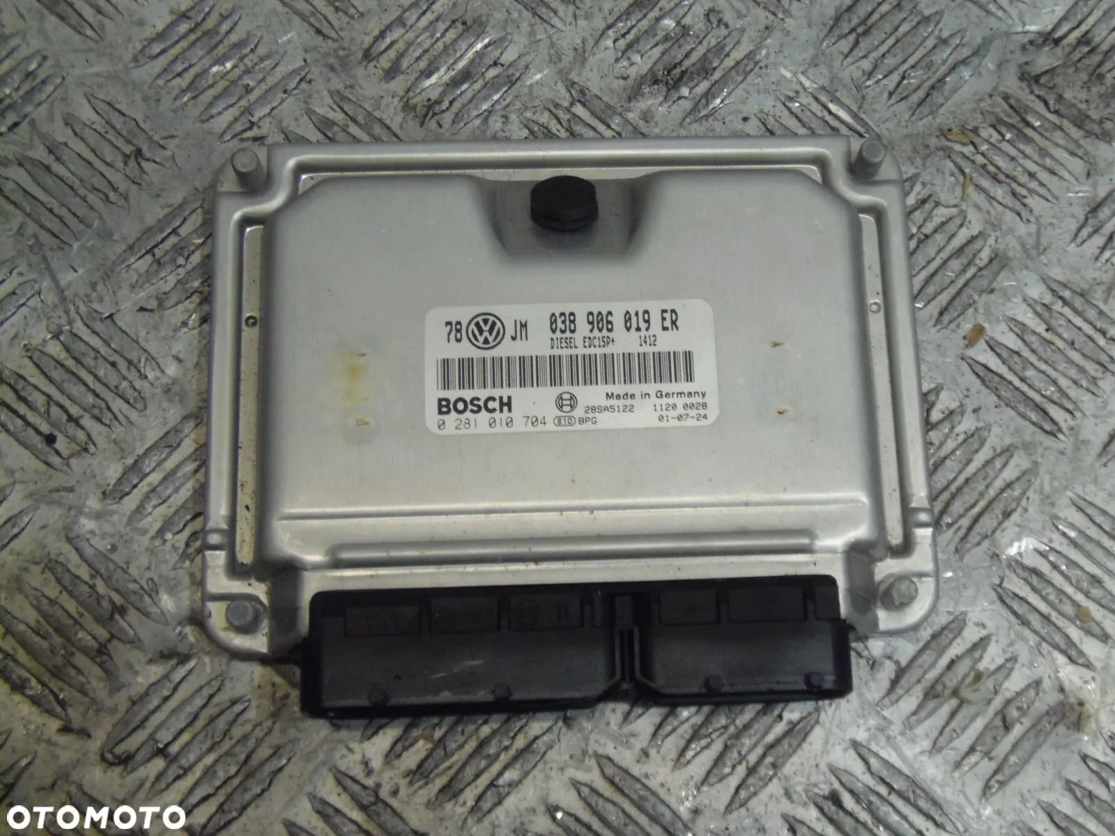 VW PASSAT B5 LIFT 1.9 TDI STEROWNIK 038906019ER - 1