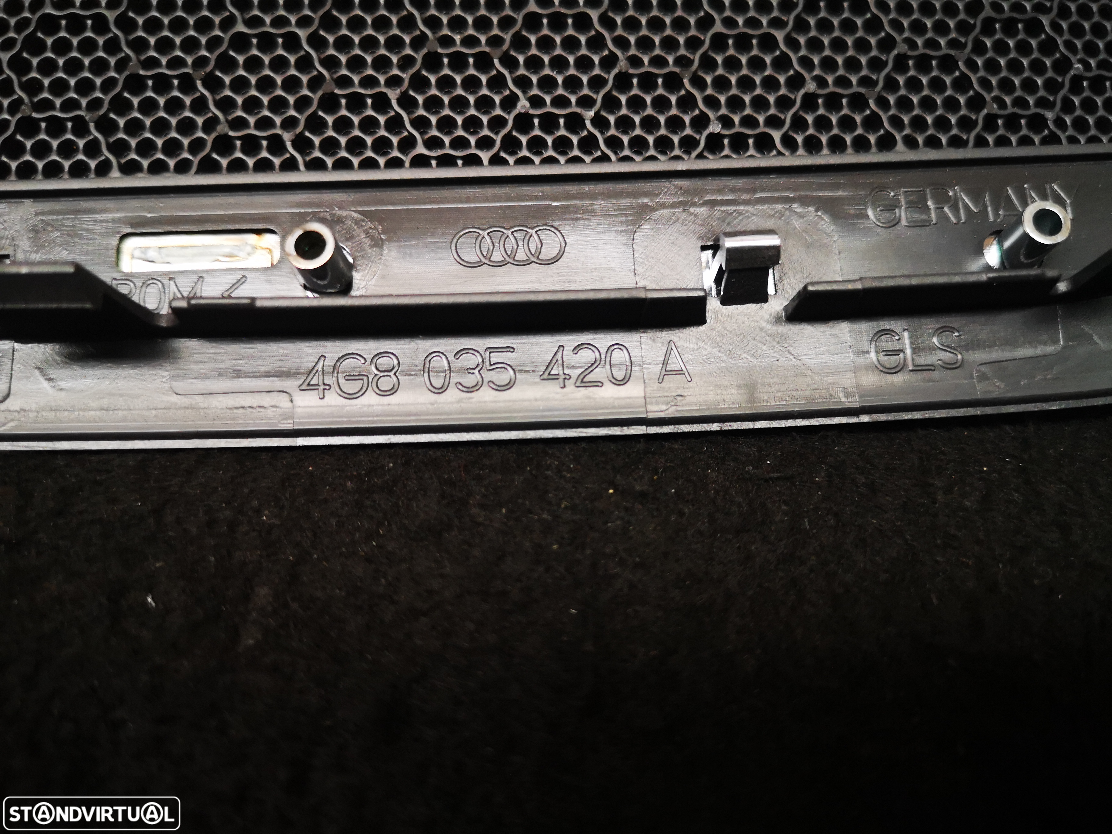 Tampa  coluna de som da porta frente direita BOSE originais AUDI A7 C7 4G8 2011-2017 - 5