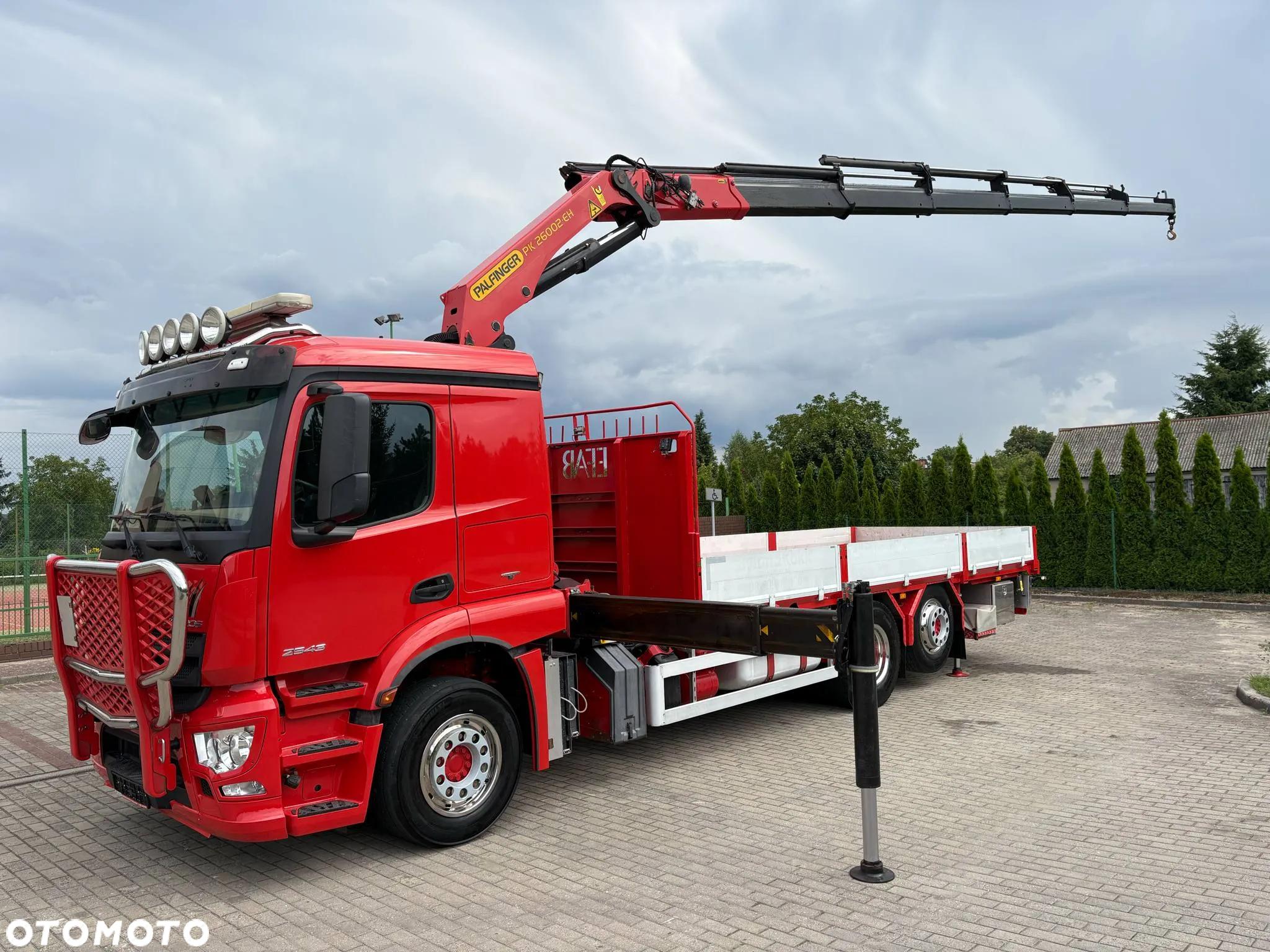 Mercedes-Benz ACTROS 2543 6x2 HDS PALFINGER 26002 ŻURAW CRANE - 7