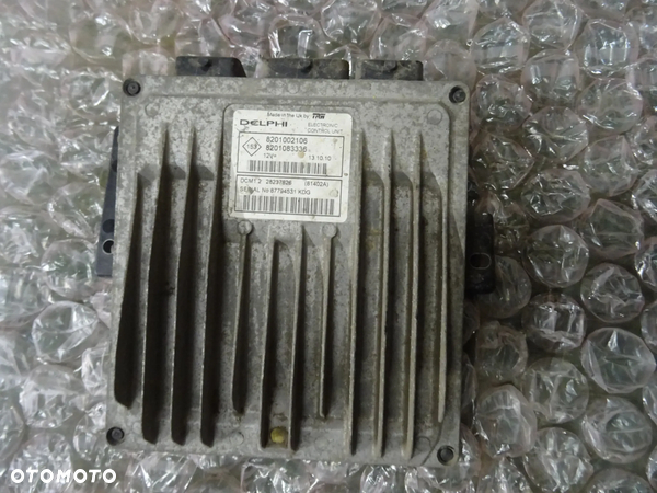 DACIA DUSTER 1,5 DCI DELPHI 8201002106 8201083336 KOMPUTER STEROWNIK SILNIKA