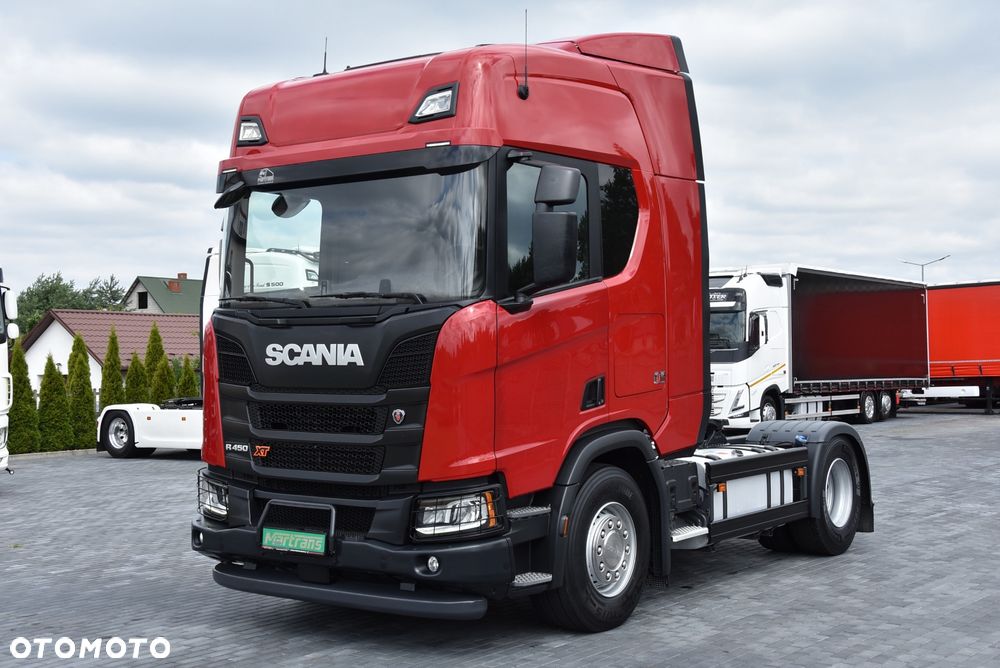 Scania R 450 / XT /  HYDRAULIKA HYVA / CAŁA NA PODUSZKACH  / 2022 / FULL LED / STANDARD /  FULL SERWIS ASO SCANIA / Retarder / !! Jak nowa !! - 2