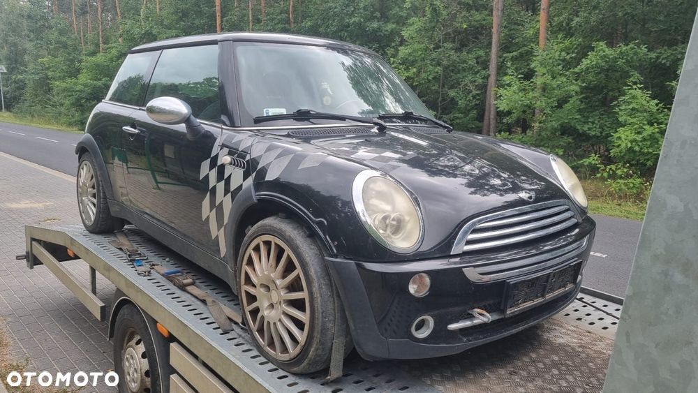Na części Mini Cooper R50 1.6B W10B16A 668/9 silnik skrzynia biegów klapa błotnik drzwi zderzak - 3