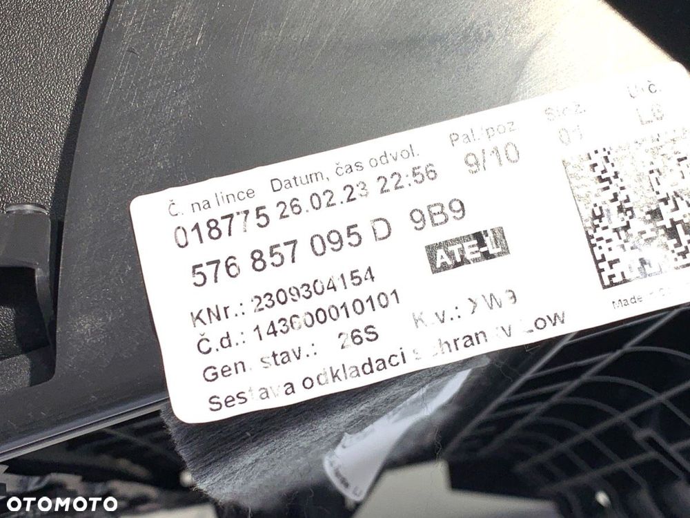 SCHOWEK PASAŻERA  SEAT ATECA (KH7, KHP) 2016 - 2022 1.5 TSI 110 kW [150 KM] benzyna 2018 - 2022 - 8