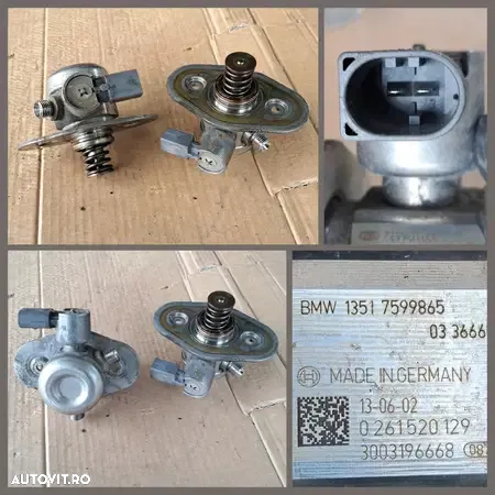 -2- Anexe motor 750i 2014 F01 turbo pompa auxiliara apa rampa injectoare bobina inductie - 7