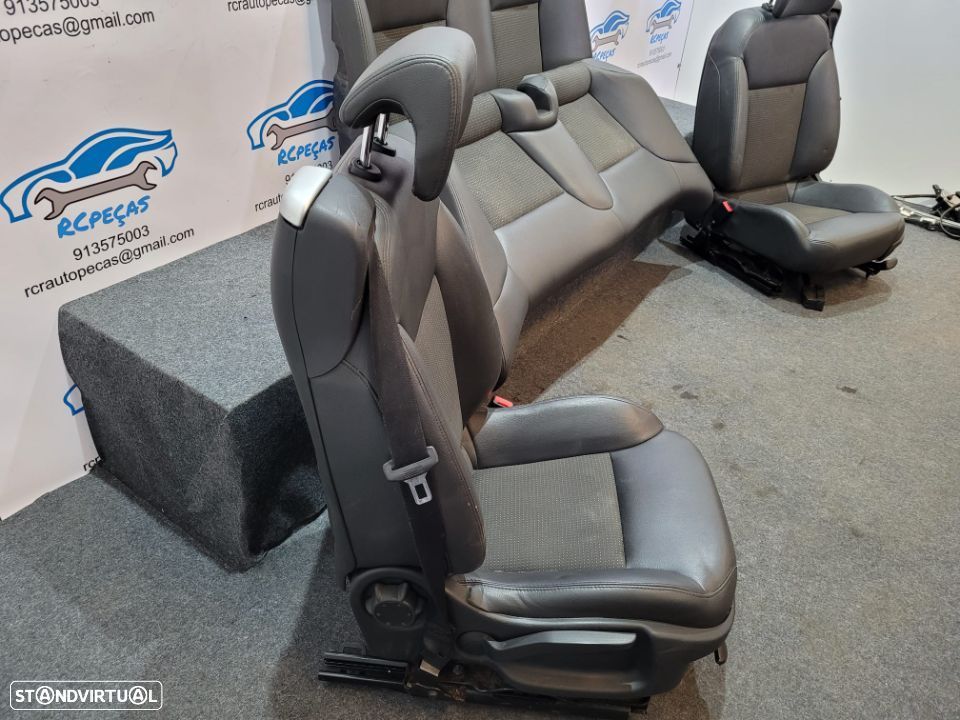 BANCO BANCOS PELE TECIDO AIRBAG FRENTE FRONTAL TRASEIRO TRÁS ORIGINAL SAAB 9.3 93 9-3 AERO CABRIO - 9