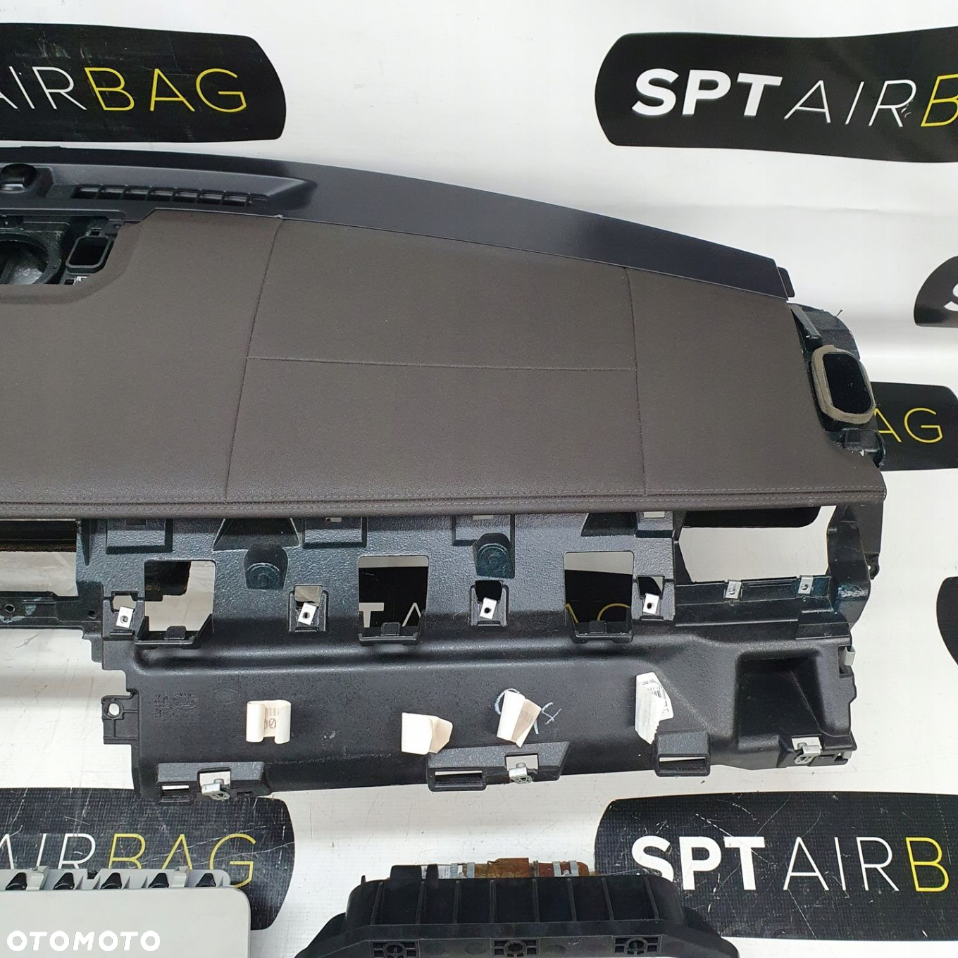 LAND ROVER RANGE ROVER EVOQUE DESKA ROZDZIELCZA KONSOLA KOKPIT PULPIT PODUSZKI AIRBAG AIR BAG PASY KIT SET - 4