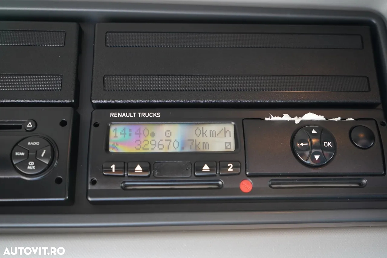 Renault C 430 / 8x4 / BASCULATOR DUBLU - 6M / HAYON HIDRODOXY / TRAPĂ / ANVELOPE 100% / IMPORTAT - 36