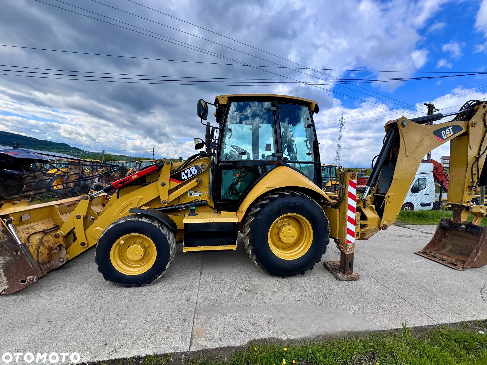 Caterpillar CAT 428F* CATERPILLAR 428F* CAT 428E ZAMIANA* SKUP* FINANSOWANIE* JCB* CASE* TEREX* VOLVO* - 1