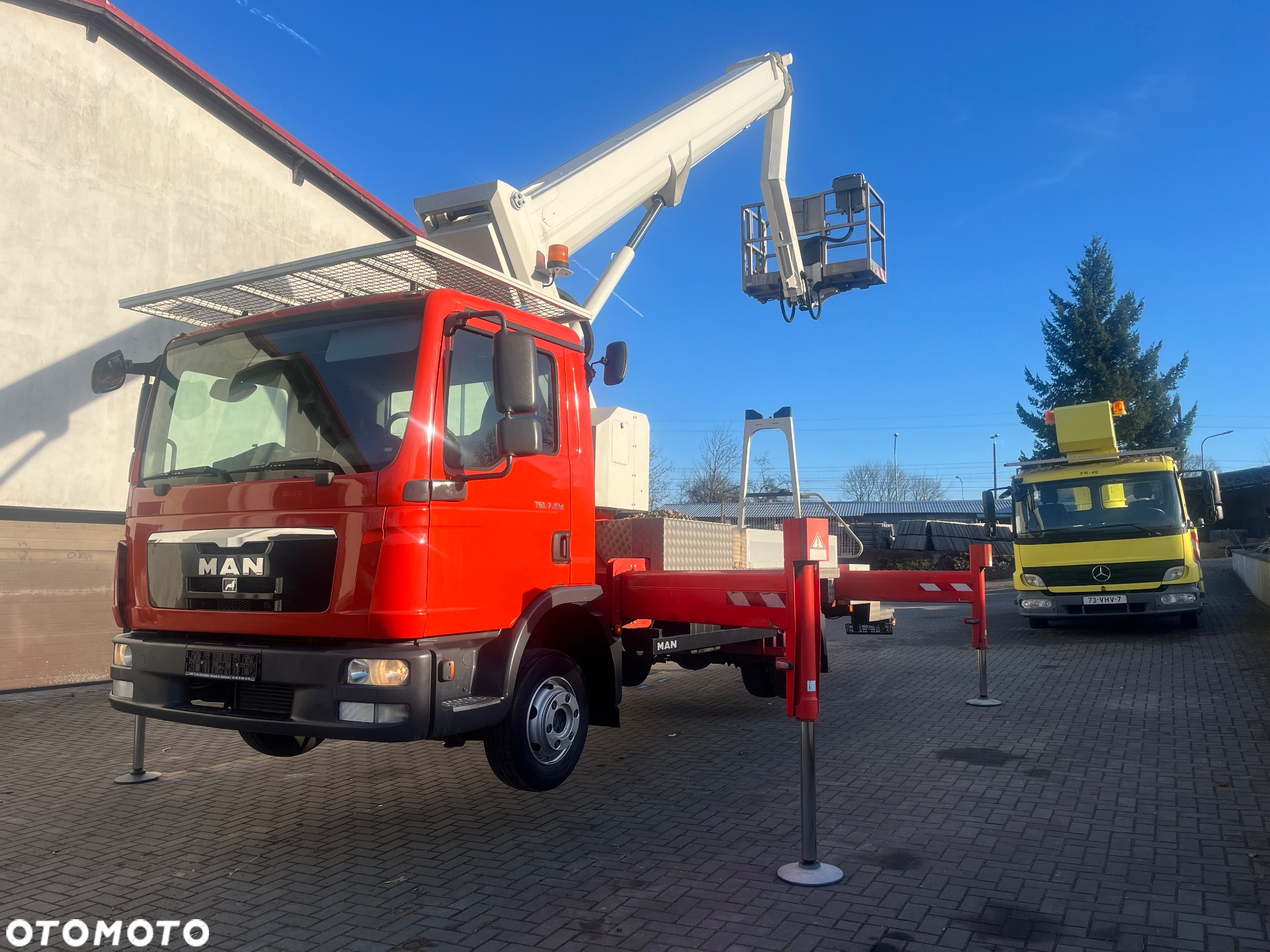 MAN Podnośnik Koszowy Zwyżka Ruthmann T330 33 Metry DmC 7500KG! 21 M w bok! UDT! Jak Wumag GsR Multitel - 11