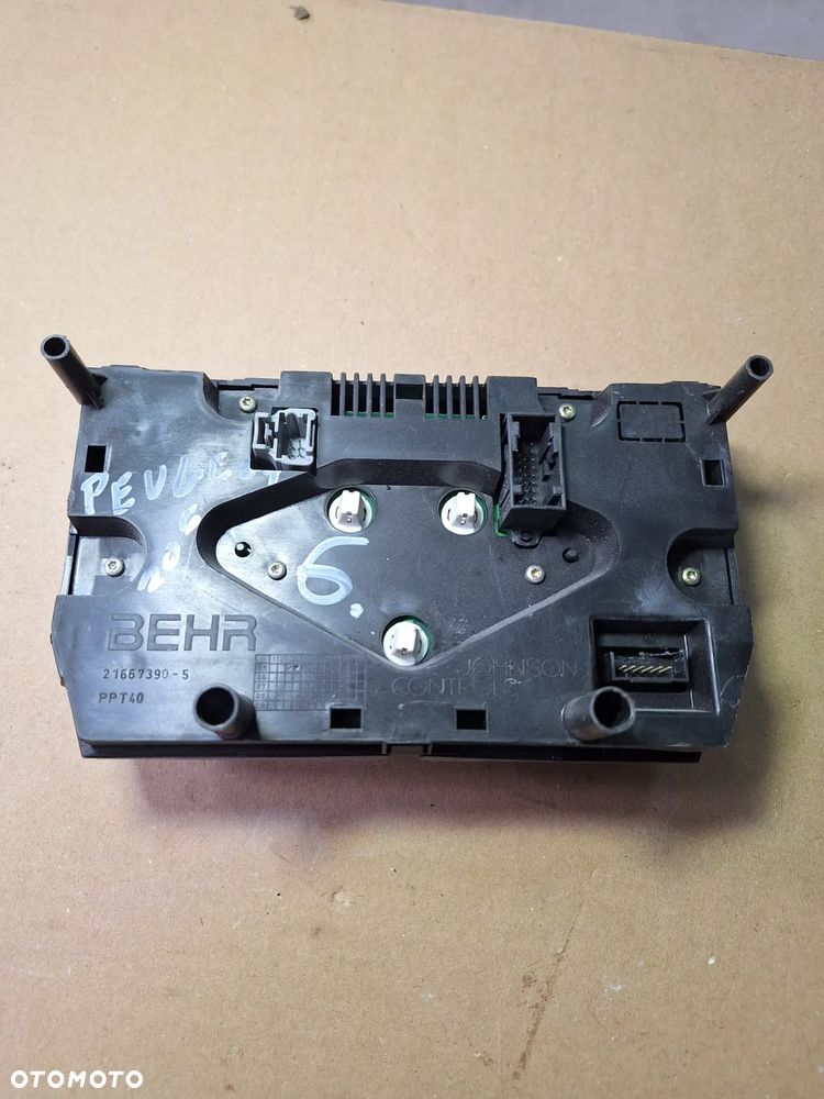 panel nawiewu klimatyzacji PEUGEOT 206 CC 96430550XT - 4