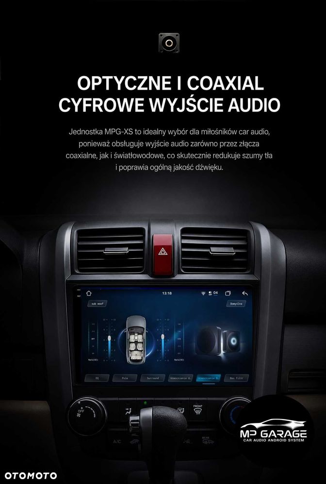 Radio Nawigacja Android_14 Honda CRV 4G LTE CarPlay/AndroidAuto Qled Montaż - 8