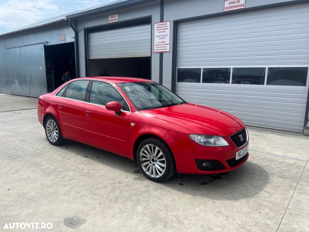 DEZMEMBREZ Piese Auto SEAT Exeo Motor 2.0 Diesel cod CJC Euro 5 Cutie viteze Manuala Fata Completa Bara Fata capota Far aripa portiera fata spate Stanga dreapta portbagaj Interior piele Navigatie - 3