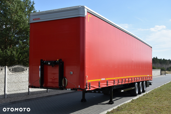 Kögel MEGA 2022r. / OŚ PODNOSZONA / OSIE SAF / FIRANA / OPONY 435/50 R19.5 70% BIEŻNIKA / JAK NOWA  !!!