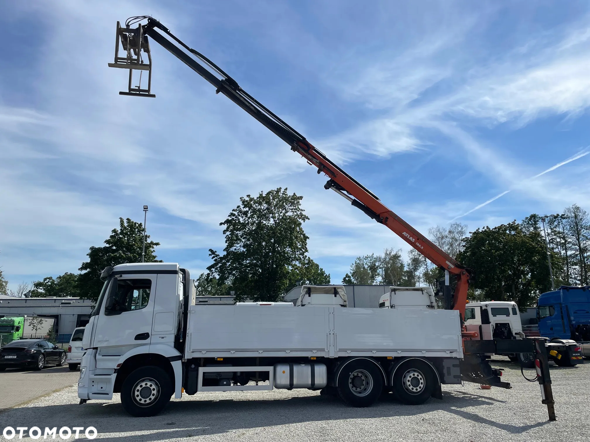 Mercedes-Benz Arocs 2545, HDS ATLAS 186.3 - PILOT - 3
