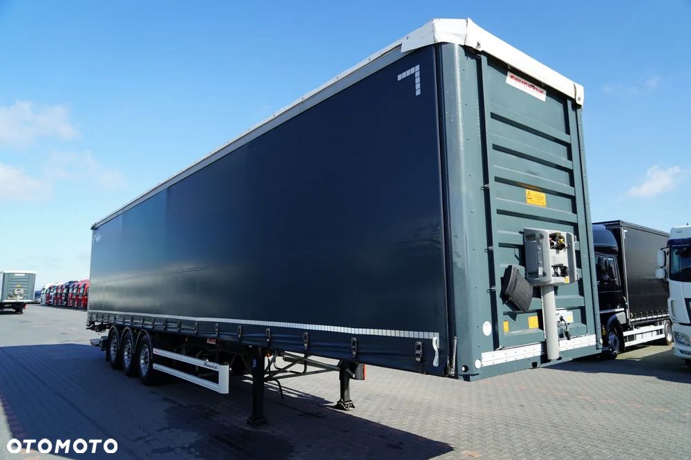 Fruehauf FIRANKA / STANDARD / WINDA DHOLLANDIA 2 000 kg / SAF / OPONY 100% /  MOCNA PODŁOGA SZYNA DESKA - 8