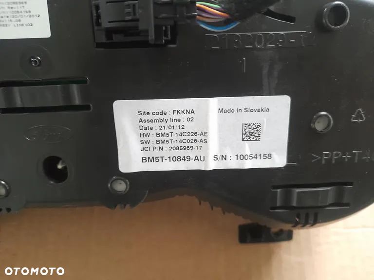 licznik zegar Ford C-Max II Mk2 Europa BM55-10849-AU - 5