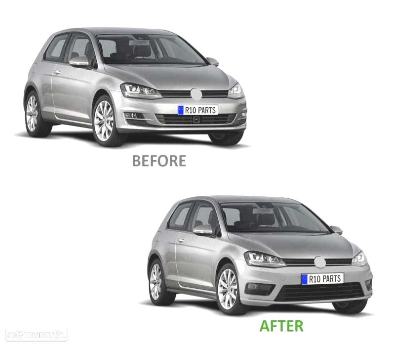 PARA-CHOQUES FRONTAL VOLKSWAGEN VW GOLF 7 R LINE 12-17 PDC SRA - 2