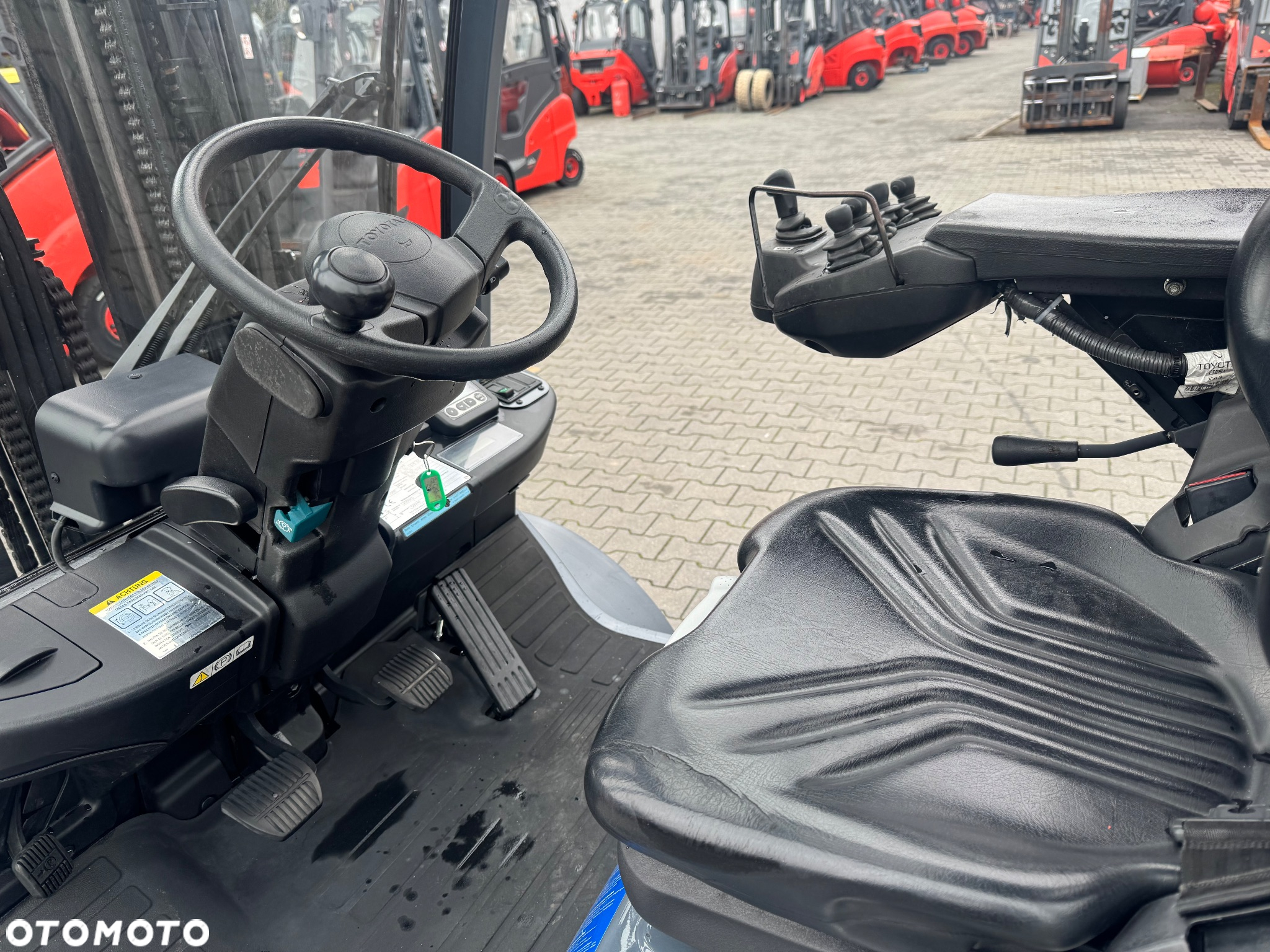 Toyota Toyota 8 FGF 25 tylko 4350mth 2014r triplex przesuw 4 sekcje h20 h25 lind - 4