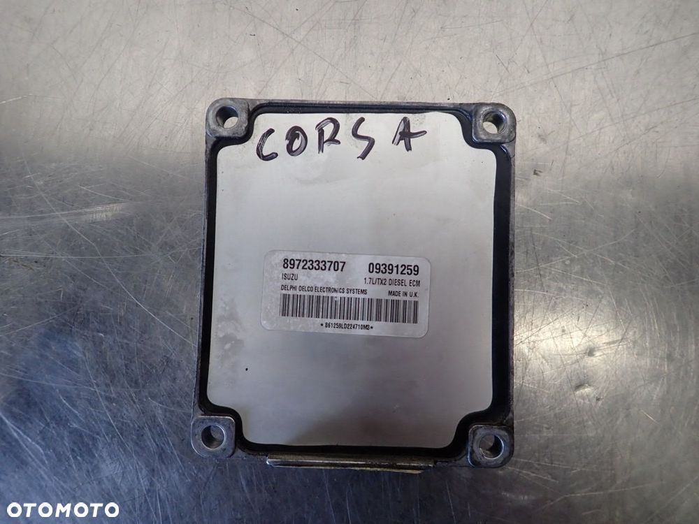 KOMPUTER SILNIKA OPEL CORSA C 8972333707 - 2