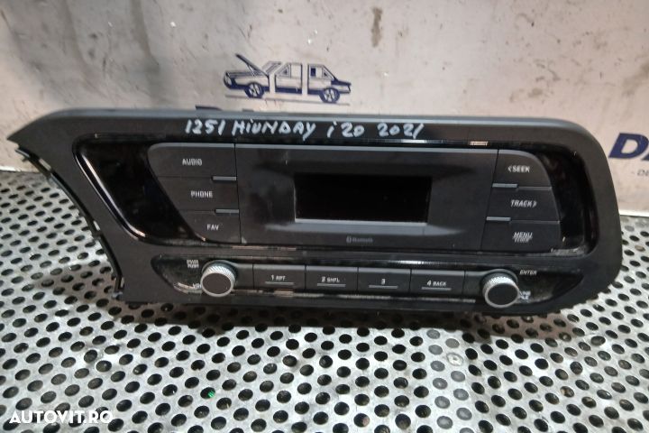 Radio cd 96150-Q0200 96150-Q0200 Hyundai i20 3 [2020 - 2022] Hatchbac - 1
