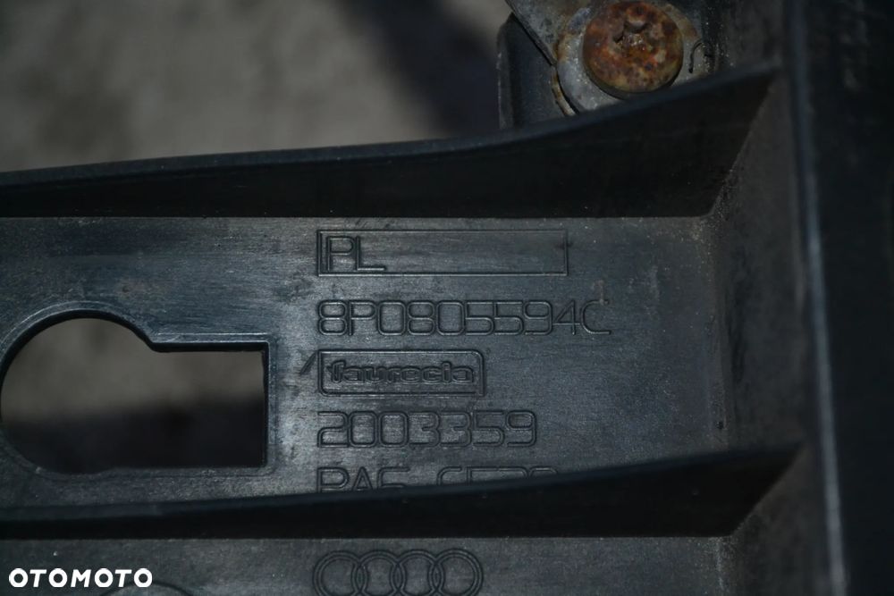 AUDI A3 8P LIFT 08-12 PAS PRZEDNI WZMOCNIENIE CZOŁOWE BELKA 8P0805594C POMORSKIE - 4