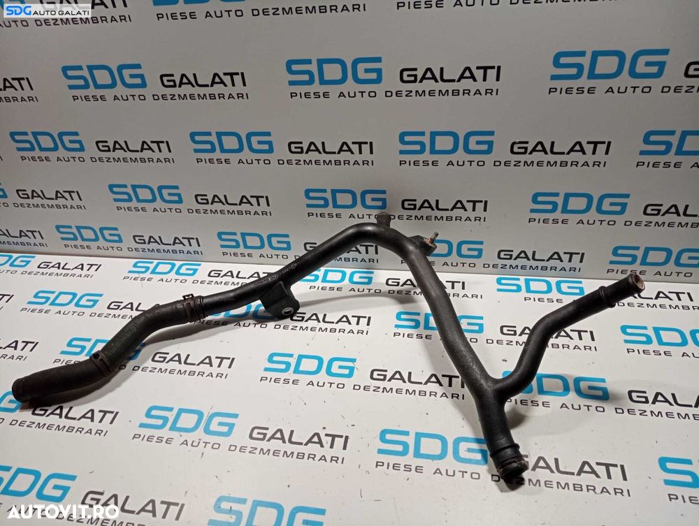 Conducta Furtun Racire Lichid Apa Antigel Motor Volkswagen Golf 5 1.6 FSI BSE BSF CCSA 2004 - 2008 Cod 1K0122073B 06A121065DP [2875] - 3