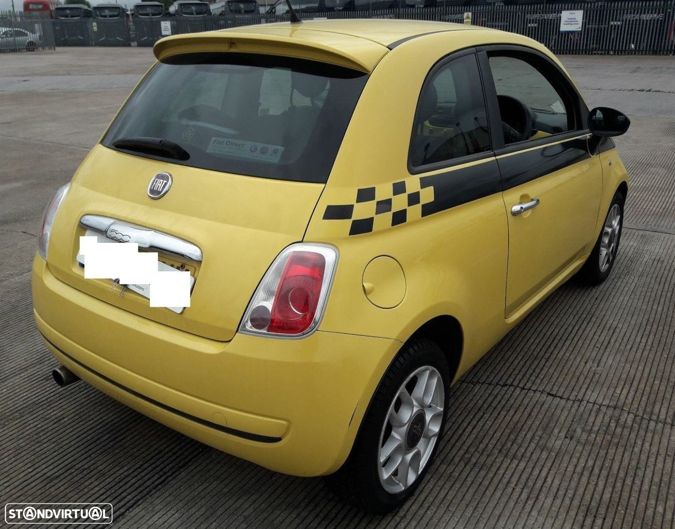 Fiat 500 Sport 1.3 Multijet de 2008 disponível para peças - 4