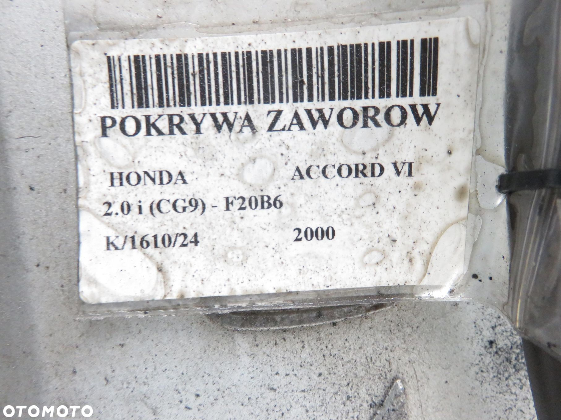 POKRYWA ZAWORÓW HONDA ACCORD VI 2.0  F20B6 - 7