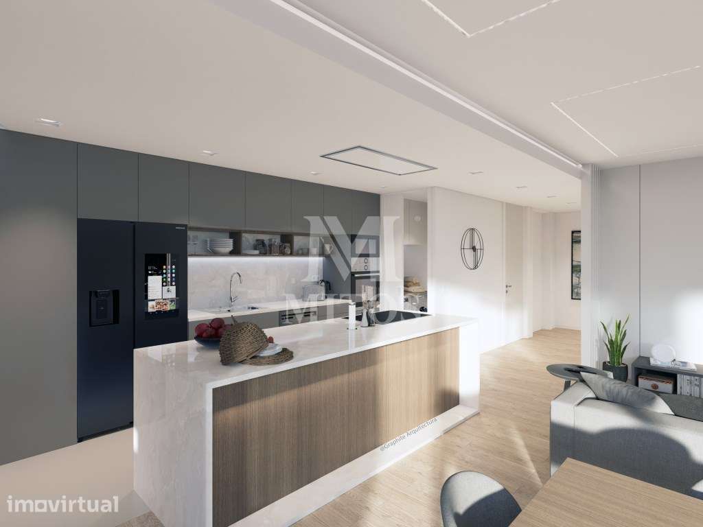 Luxuoso apartamento T2 para venda no Parque da Cidade de Viana do C... - Grande imagem: 3/12