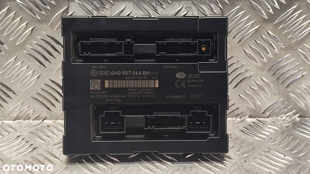 VW TOUAREG 7P 10-18R MODUL KOMFORTU 4H0907064BH 4H0907064 BH - 1