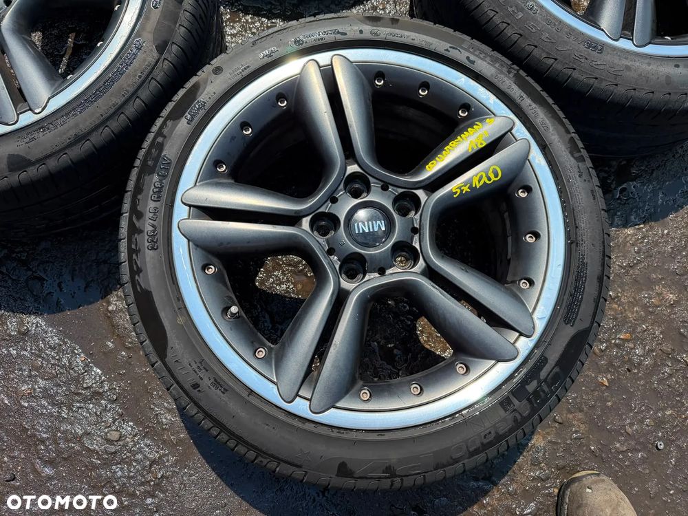 Felgi koła 18' Mini Countryman S R60 7,5Jx18EH2 5x120 ET54 centr 72,6 RUNFLAT 9804376 9803727 OE - 2