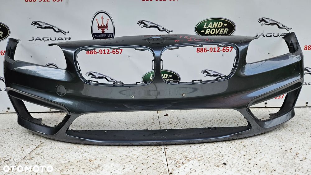 BMW 2 F45 F46 2014-2018 Zderzak przód pod czujniki parkowania Zderzak przedni 6x PDC NIE SPAWANY NIE NAPRAWIANY 7328677 - 3