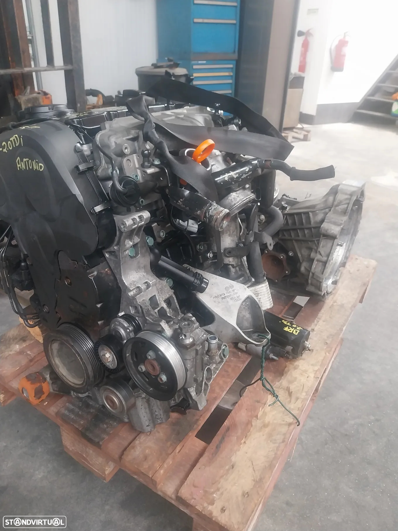 Motor 2.0 tdi 136 cv Audi/Passat Ref: BRF - 2