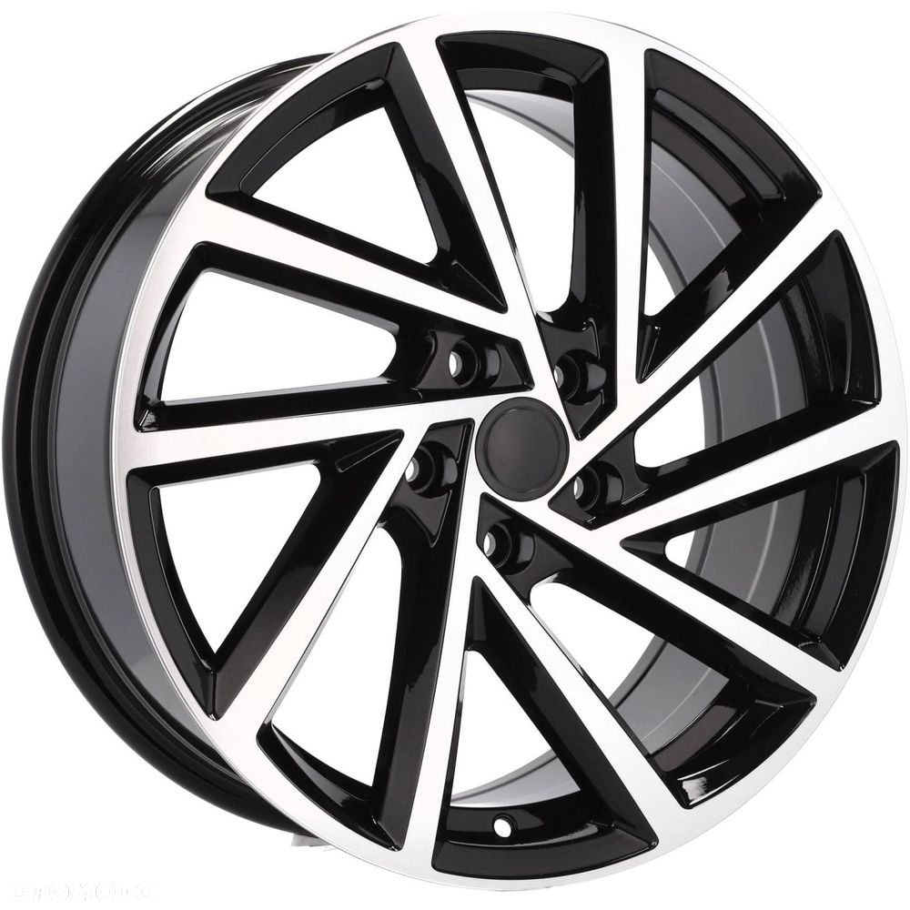 4x Felgi 17 m.in. do VW Passat b5 b7 b8 b9 Scirocco EOS Golfi VII VII - B5329 - 2