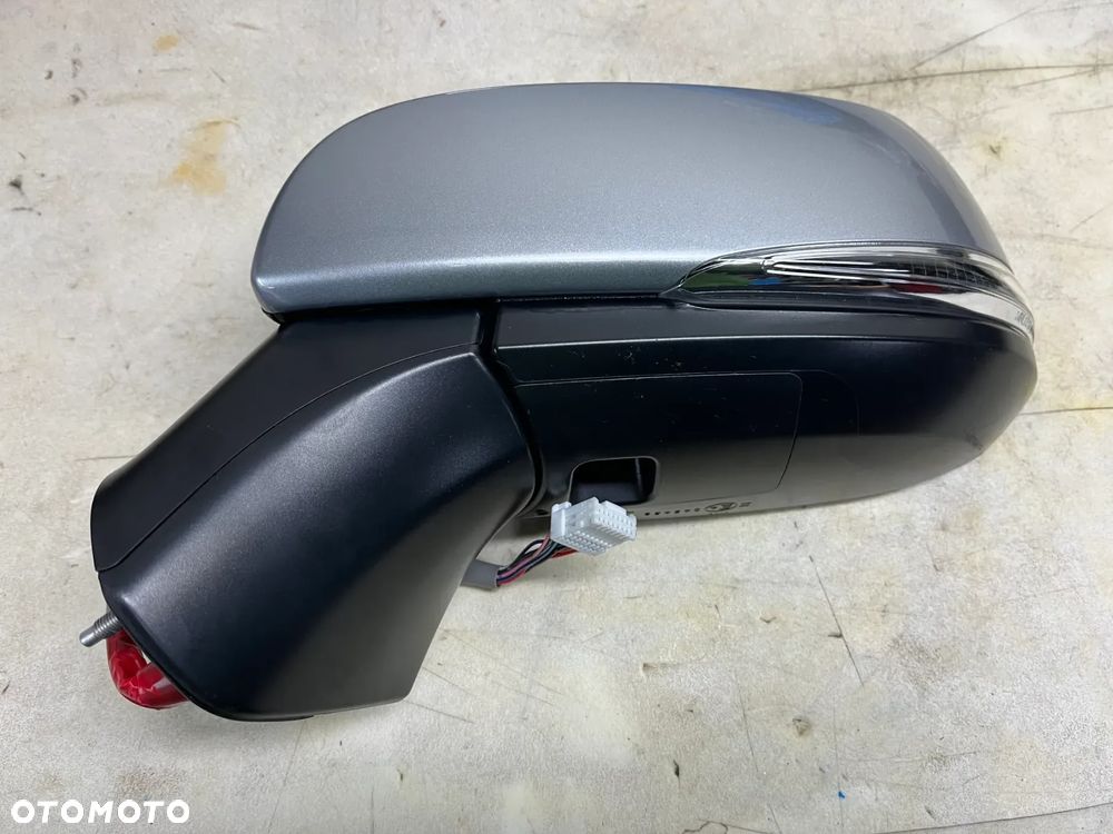 Lusterko lewe Toyota RAV-4 | RAV4 V 12PIN (srebrne) - oryginalne z demontażu - 1