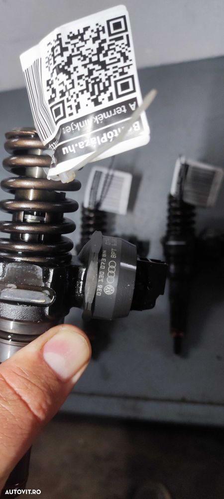 Injector injectoare volkswagen vw caddy an 2008 motor 19 BLS cod  038130073BN - 7
